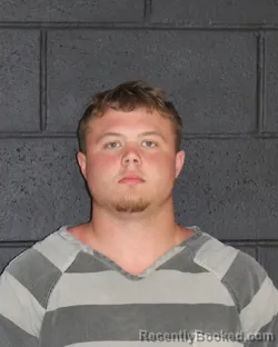 Mugshot of CHRISTOPHER CADEN RAY booked in Hopkins County, Texas on March 16, 2026