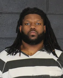 Mugshot of MALIK DAVION DARDEN booked in Hopkins County, Texas on March 17, 2026