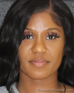 Mugshot of SHATANNICA SHANTEL BELL booked in Hopkins County, Texas on March 22, 2026