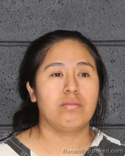 Mugshot of JANETH SANTIAGO-VASQUEZ booked in Hopkins County, Texas on March 26, 2026