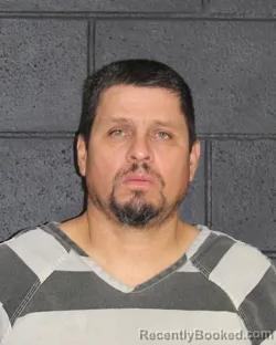 Mugshot of JUAN GABRIEL OLVERA booked in Hopkins County, Texas on March 31, 2026