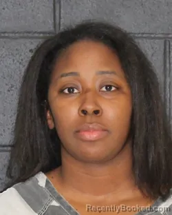 Mugshot of BREONA SIMONE AIKINS booked in Hopkins County, Texas on April 1, 2026