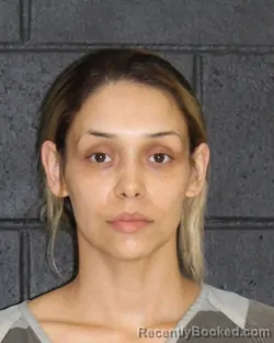 Mugshot of SARA GABRIELLE PEDRAZA booked in Hopkins County, Texas on April 28, 2026