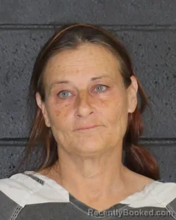Mugshot of CHERYL KAY HOLLY booked in Hopkins County, Texas on May 3, 2026