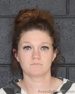 Mugshot of MAEGAN DELEYN STRAWN booked in Hopkins County, Texas on May 7, 2026