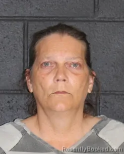 Mugshot of PATTI JO CAMPBELL booked in Hopkins County, Texas on May 17, 2026