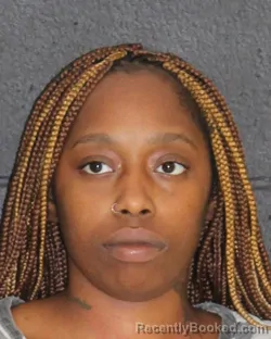 Mugshot of AUDRIAUNNA DEYONCE BROWN booked in Hopkins County, Texas on June 7, 2026