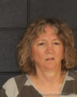 Mugshot of LINDA DARLENE SKINNER booked in Hopkins County, Texas on July 7, 2026