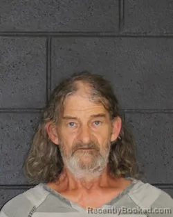 Mugshot of David Worth Peterson booked in Hopkins County, Texas on August 9, 2026