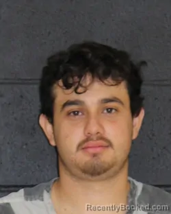 Mugshot of Luis Caceres booked in Hopkins County, Texas on August 20, 2026