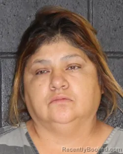 Mugshot of Diana Lorena Garcia-Cadena booked in Hopkins County, Texas on September 17, 2026
