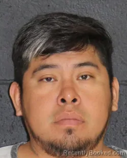 Mugshot of Santiago Saul Jimenez booked in Hopkins County, Texas on October 23, 2026