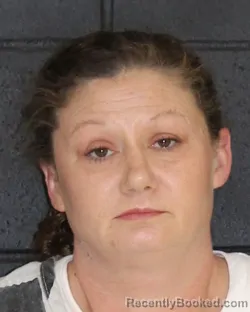Mugshot of Constance Jean Huie booked in Hopkins County, Texas on October 25, 2026