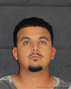 Mugshot of Jacob Garza booked in Hopkins County, Texas on October 25, 2026