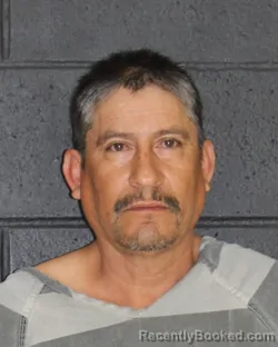 Mugshot of Santos Compean Garcia booked in Hopkins County, Texas on October 27, 2026