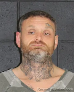 Mugshot of Dustin Wayne Mackey booked in Hopkins County, Texas on October 28, 2026