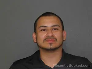 Mugshot of Edgar Garcia booked in Houston County, Texas on August 14, 2026