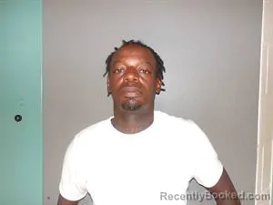 Mugshot of Andrae Deshaun Bacon booked in Houston County, Texas on August 21, 2026