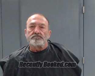Booking photo from Hunt County, Texas