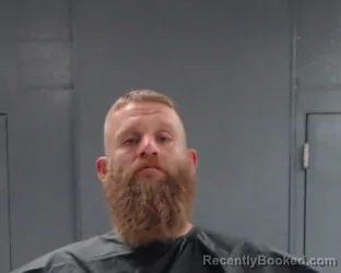 Mugshot of BRANDON KYLE HOLT booked in Hunt County, Texas on June 19, 2026