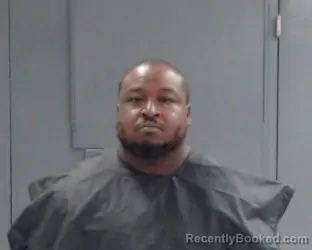 Mugshot of Marcus Montray Harrell booked in Hunt County, Texas on August 13, 2026