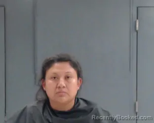 Mugshot of Reyna Vasquez booked in Hunt County, Texas on August 15, 2026