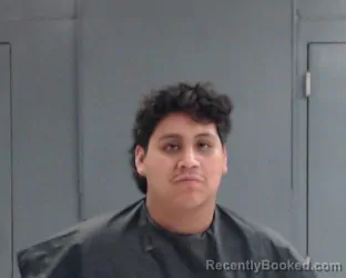Mugshot of Elias Sanchez booked in Hunt County, Texas on October 14, 2026