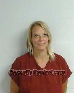 Booking photo from Hutchinson County, Texas