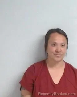 Mugshot of Alicia James booked in Hutchinson County, Texas on March 21, 2026