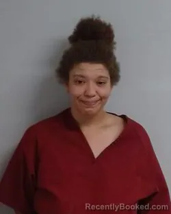 Mugshot of Kajica Jicole Brown booked in Hutchinson County, Texas on April 14, 2026