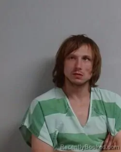 Mugshot of Nate Alan Cox booked in Hutchinson County, Texas on April 14, 2026