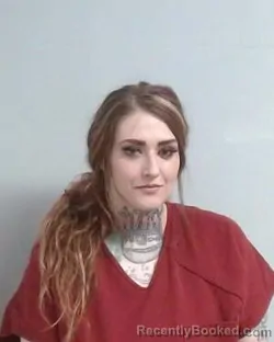 Mugshot of Ashlynn Paige Brittenham booked in Hutchinson County, Texas on April 17, 2026