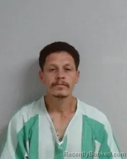 Mugshot of Edgar Adrian Rodriguez booked in Hutchinson County, Texas on May 8, 2026