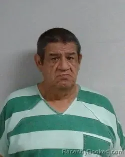 Mugshot of Raymond Vargas booked in Hutchinson County, Texas on May 12, 2026