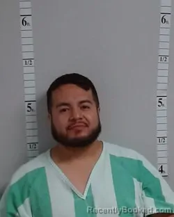 Mugshot of Ricardo Santillan booked in Hutchinson County, Texas on June 13, 2026