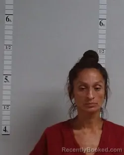 Mugshot of Adriana Refugio Heredia booked in Hutchinson County, Texas on June 22, 2026