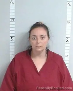 Mugshot of Brianna Raquel Hough booked in Hutchinson County, Texas on July 7, 2026
