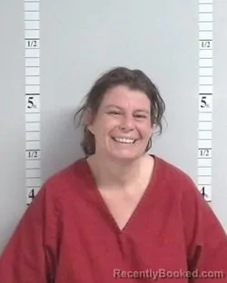 Mugshot of Kimberle Ann Santos booked in Hutchinson County, Texas on August 23, 2026