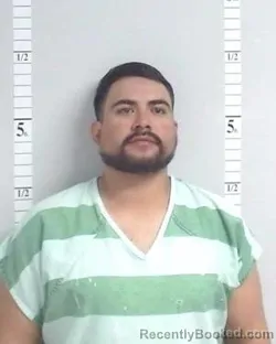 Mugshot of Rafael Montoya booked in Hutchinson County, Texas on September 2, 2026