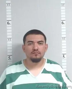 Mugshot of Christian Ricardo Ramirez booked in Hutchinson County, Texas on September 7, 2026