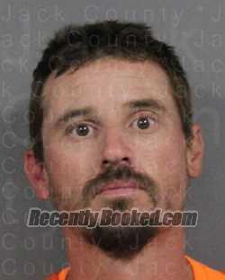 Booking photo from Jack County, Texas