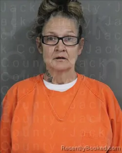 Mugshot of Stacy Lee Tuttle booked in Jack County, Texas on March 20, 2026