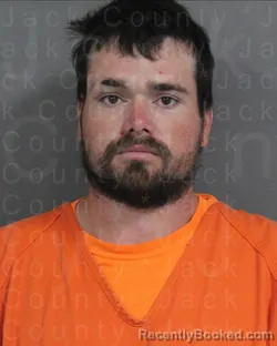 Mugshot of KHRISTIAN LEE HENDERSON booked in Jack County, Texas on March 20, 2026