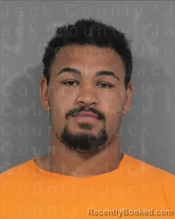 Mugshot of DARIUS WAYNE GREEN booked in Jack County, Texas on March 20, 2026