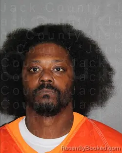 Mugshot of DEMAREA KENTRELL HAWKINS booked in Jack County, Texas on April 29, 2026