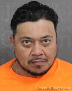 Mugshot of GUSTAVO ZERTUCHE DAVILA booked in Jack County, Texas on June 18, 2026