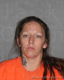 Mugshot of REBECCA LOUISE CLEMENTZ booked in Jack County, Texas on June 23, 2026