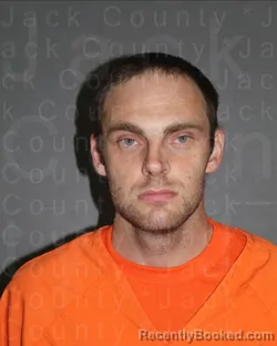 Mugshot of BLAKE EUGENE CAIN booked in Jack County, Texas on July 1, 2026