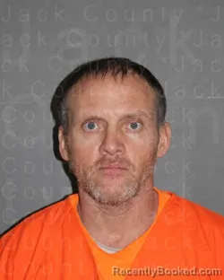 Mugshot of JIMMY DEAN HOLLEY booked in Jack County, Texas on July 9, 2026