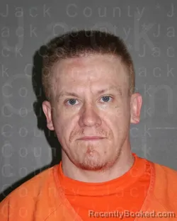 Mugshot of MATTHEW HUGHES booked in Jack County, Texas on July 13, 2026